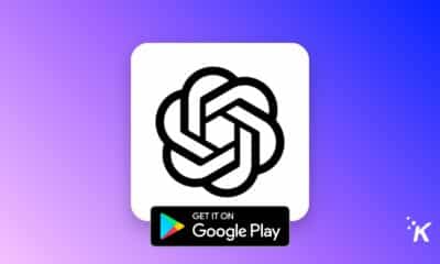The image shows a logo for Google Play, indicating that a product or service is available for download on the platform. Full Text: GET IT ON Google Play ·K