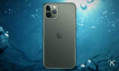 iphone 11 in water