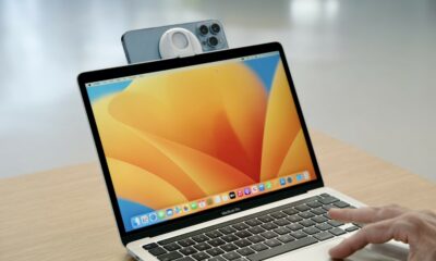 continuity camera enabling iphone to be used as webcam on a macbook