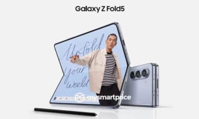 Galaxy Z Fold 5 leaked Render