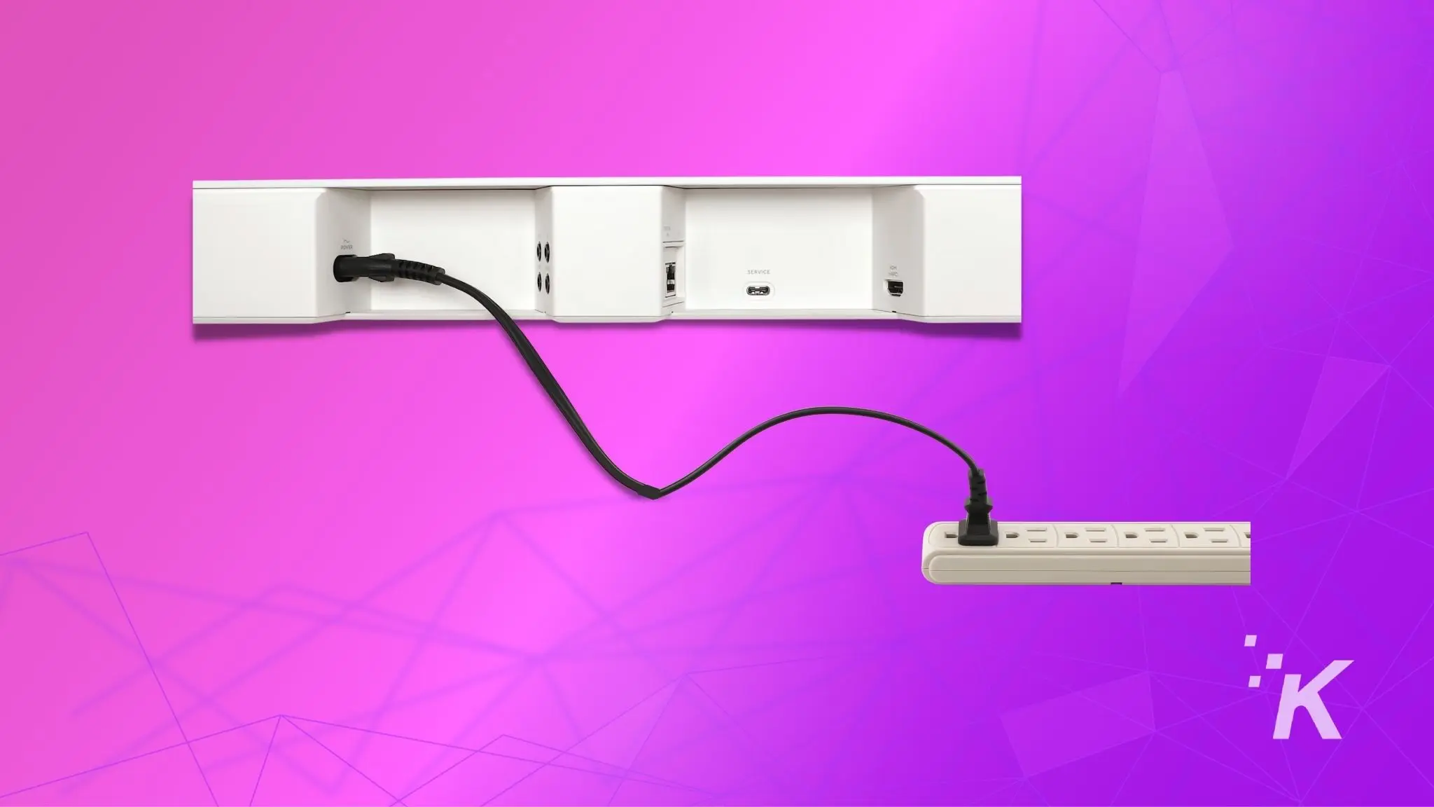 unplug soundbar from power outlet